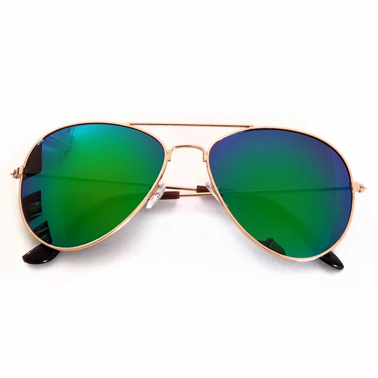 Pilotenbrille Pornobrille 2004 Blau-grün Herren Damen