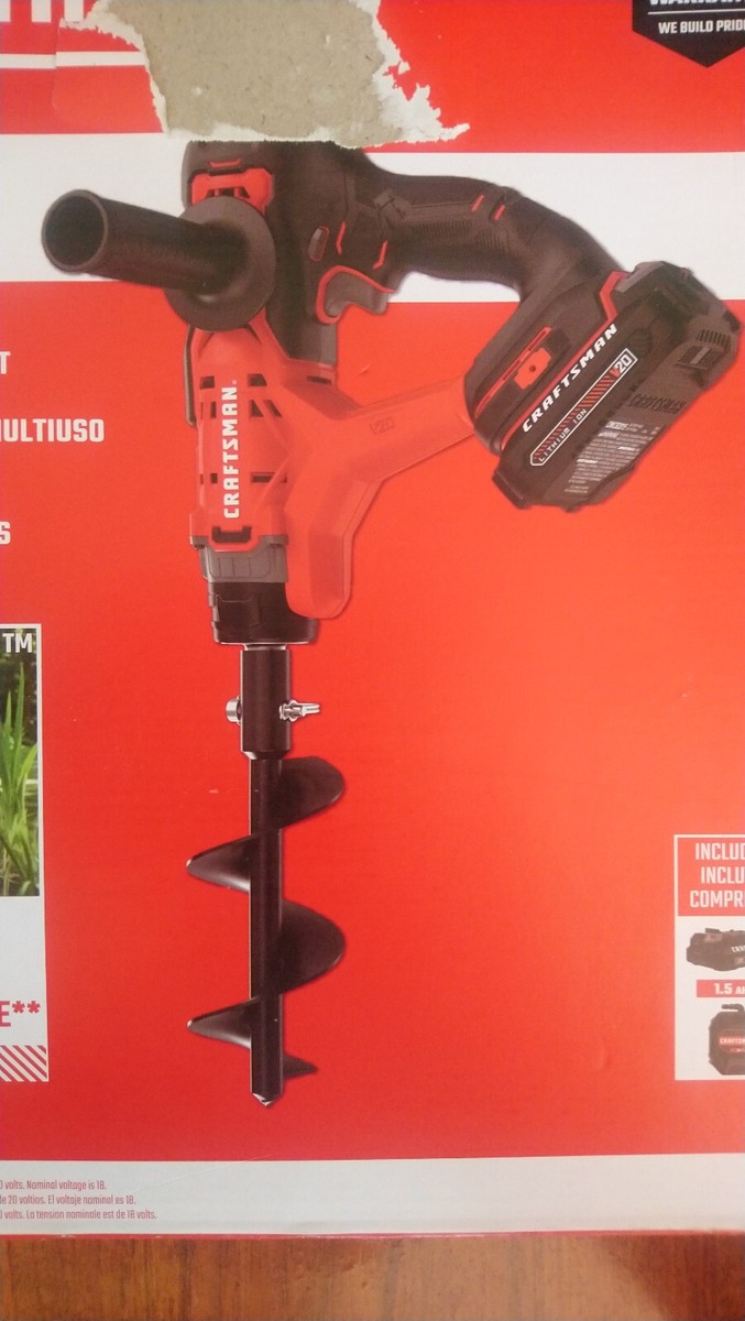 NIB: Craftsman Gardening Planting Hole-Digging Battery-Operated