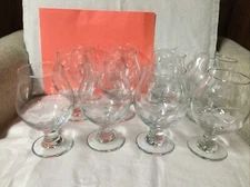 Dogfish Head Craft Brewery - Stemmed Beer Drinking Chalice Glass - 5-1/2" Tall