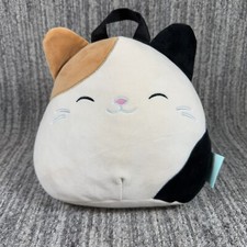 Squishmallow Cam the Calico Cat Backpack 10" EUC