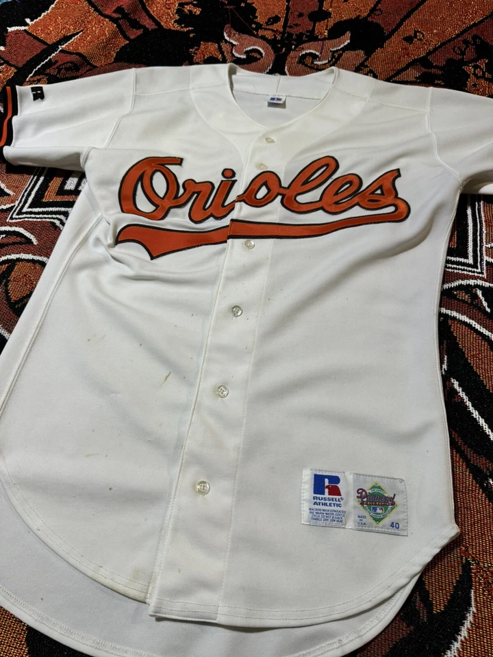 Vintage Russell Athletic Baltimore Orioles Jersey Medium RARE - Image 2 of 4