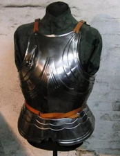 Medieval Cuirass Knight Costume Cosplay Chest Armor German Gothic Breastplate