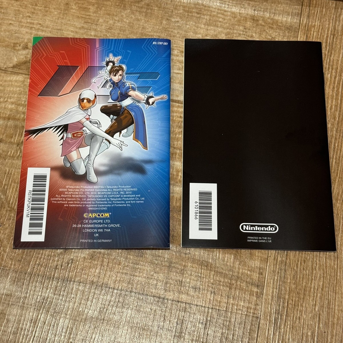 RVL-S-WD　wii ほぼ未使用　ストリートファイター　タツノコvsカプコン Tasunoko Vs Capcom - Ultimate All Stars Nintendo Wii Street