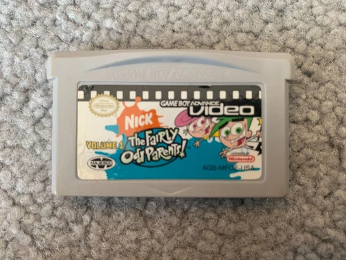GBA Video: The Fairly OddParents - Vol. 1 (GBA, 2004) Cart Only