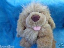 The Heritage Collection Ganz 1989 Light Brown Shaggy Puppy Dog Plush 5 1/2"