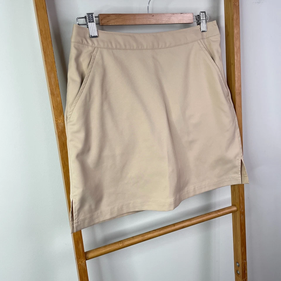 Greg Norman Golf Skirt Womens 4 Brown Perfect Fit Mini Outdoor Lined Stretch - Image 2 of 4