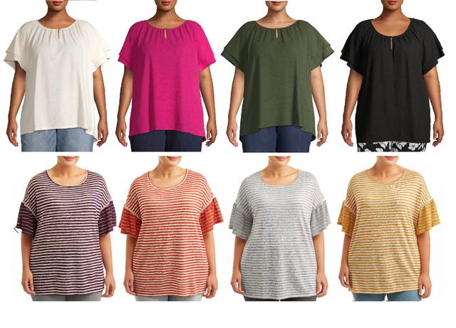 terra & sky peasant top