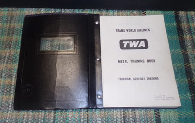 TWA Metal Training Book & Exam Technical Services Training 1975