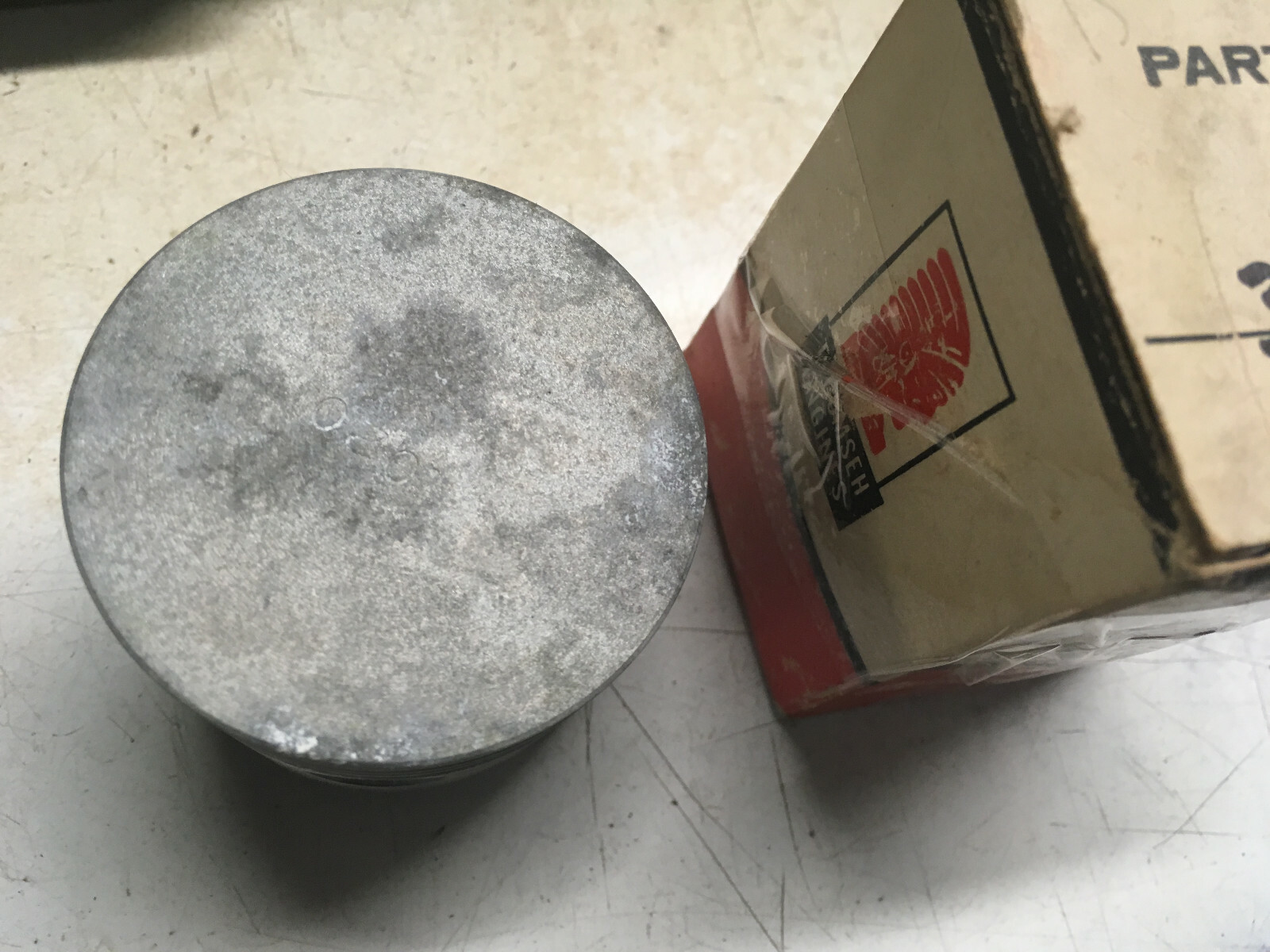 NOS Tecumseh 34501 .020 OS piston w/ PIN ONLY SMALL ENGINE PARTS eBay