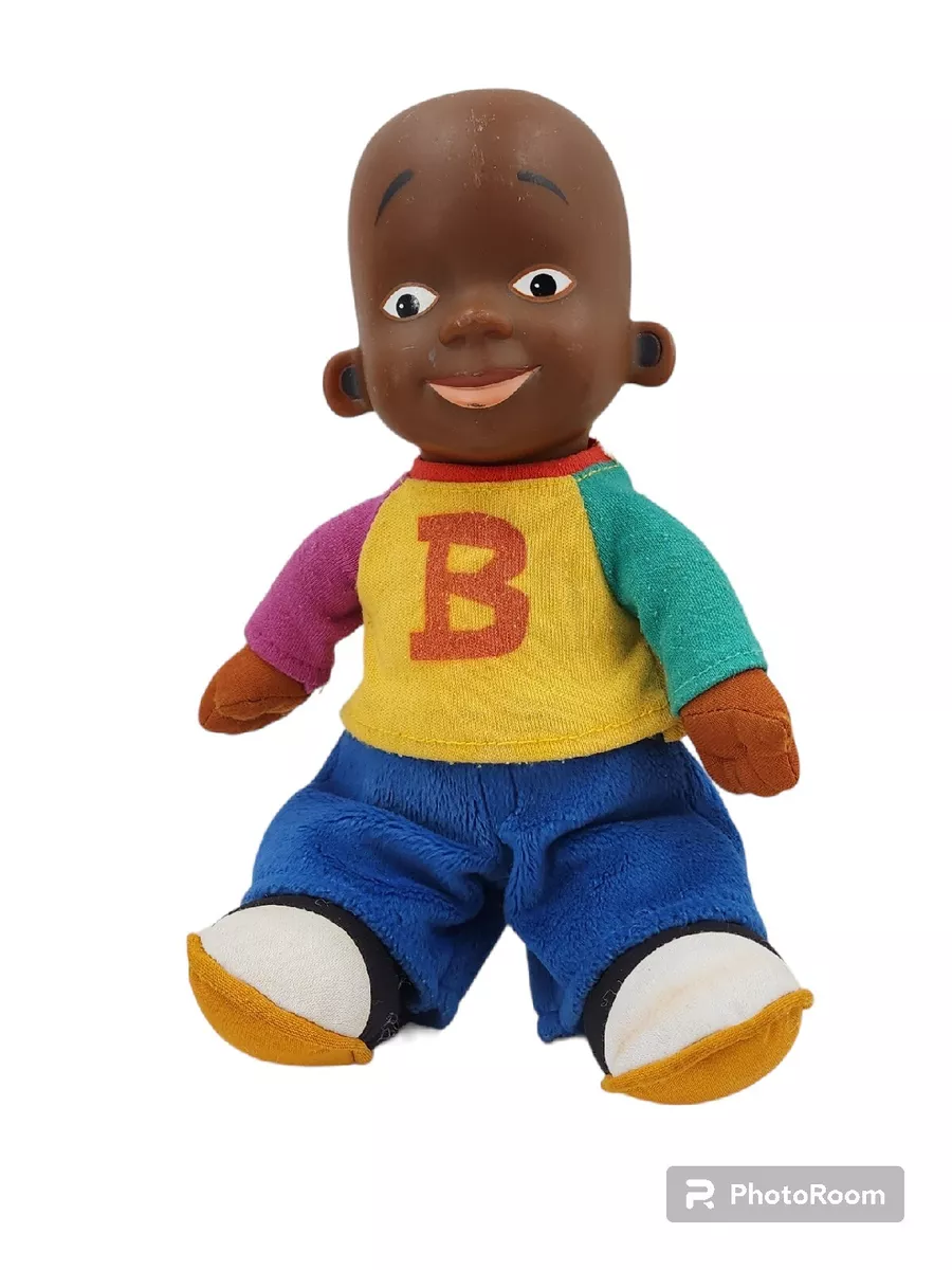 Fisher Price Little Bill Doll Nick Jr Cosby Plush Toy Vinyl 11