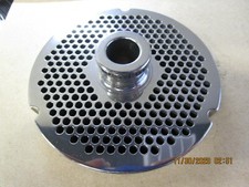 #52 3/16'' HUBBED GRINDER PLATE (MIXER/GRINDER)