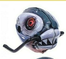Tin Toy Windup Piranha tin treasures monster fish