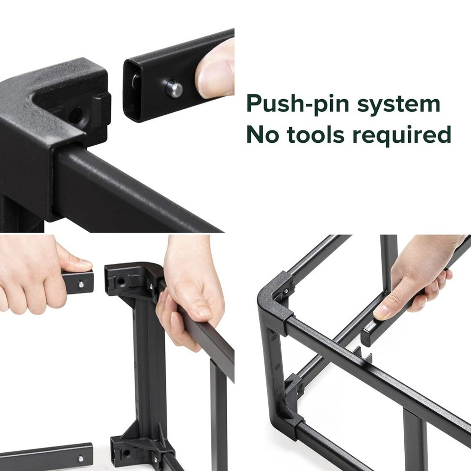 Zinus Smart Box Spring Queen 9" Metal 700Lbs Capacity ToolFree Locking