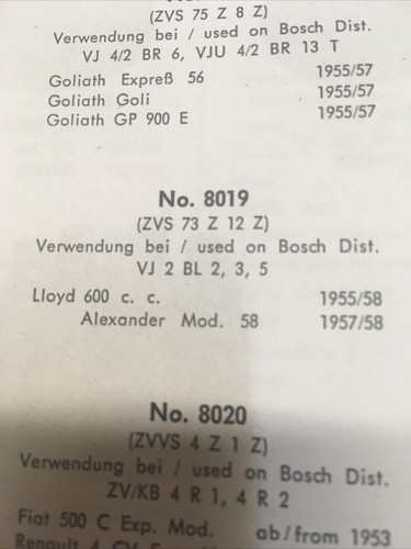 NOS Lloyd 600 Alexander Verteilerkappe Bakelit. ZVS 73 Z 12 Z Bosch VJ 2 BL 2 3 - Picture 3 of 4