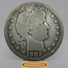 1902-O Barber Silver Quarter - #C57672NQ