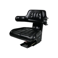 Universal Economy Tractor Seat with Adjustable Suspension – Black 510000BK