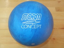 Bola de boliche Storm Concept 15# nueva en caja con especificaciones de pin de 15,4/3,5"/3,68 oz TW