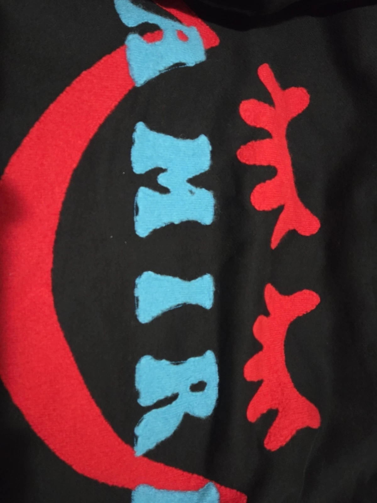 Felpa con cappuccio Amiri uomo A Love Movement corpo sano taglia large