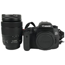 CANON EOS8000D SLR with EF-S 18-5.3" lens, battery pack and charger included