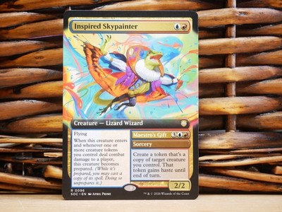 MTG Inspired Skypainter 0096 EXT ART RARE | NM Near Mint | SOC | 2026