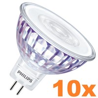 10 X Philips Master GU5.3 Led-Spot Dimtone Dimmbar MR16 Value 5.8W Wie 35W