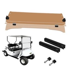 Golf Cart Windshield Fits 1995-2013 EZGO TXT and Medalish Tinted Acrylic To