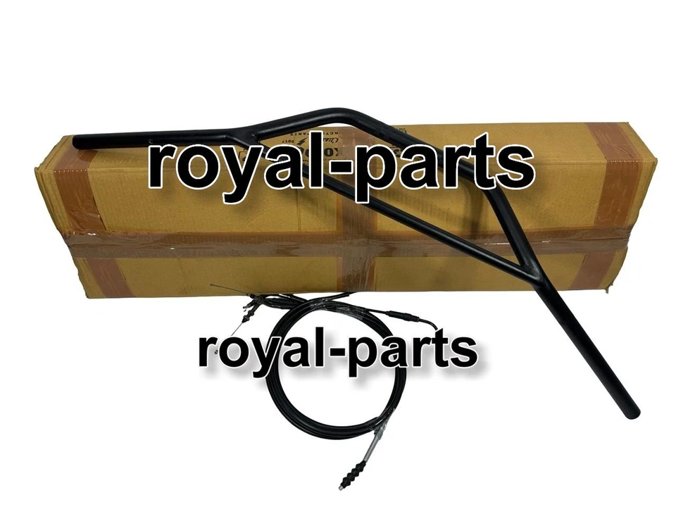 HANDLEBAR MID RISER TRACKER BLACK FIT FOR ROYAL ENFIELD BEAR 650 - Image 4 of 4