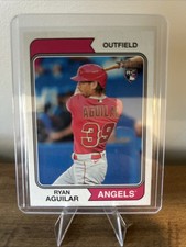 RYAN AGUILAR 2023 Topps Heritage Rookie RC #309 Los Angeles Angels