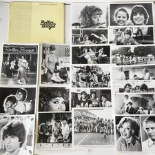 Vintage 1979 ROLLER BOOGIE Movie Press Kit w/ 19 Photos - Linda Blair RARE