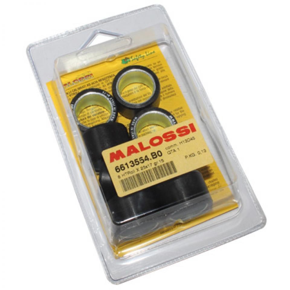 Galets Malossi de variateur pour rouler sereinement en Gilera Fuoco 500 Ie en ville