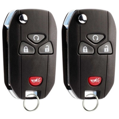2 For 2009 2010 2011 2012 2013 Chevrolet Silverado Keyless Remote Fob Flip Key