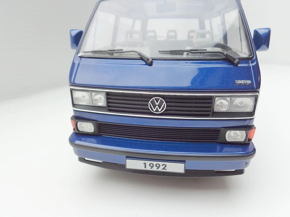 Volkswagen VW T3 B Multivan 1:18 Kk Scala Blu Last Edizione Limitata KKDC180142 - Immagine 2 di 4