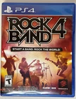 Rock Band 4 (Sony PlayStation 4, 2015) Game in Case Tested - Mint