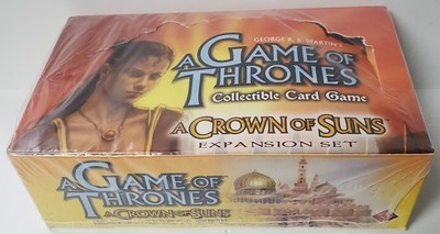 A GAME OF THRONES CCG A CROWN OF SUNS BOOSTER BOX Fantasy Flight Games