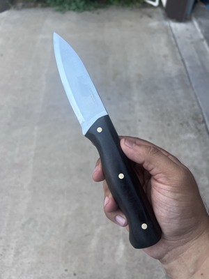 Condor Brand Solid Bush Craft Knife El Salvador, 9.3in Custom African Blackwood
