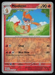 Monferno 032/167 Twilight Masquerade Reverse Holo