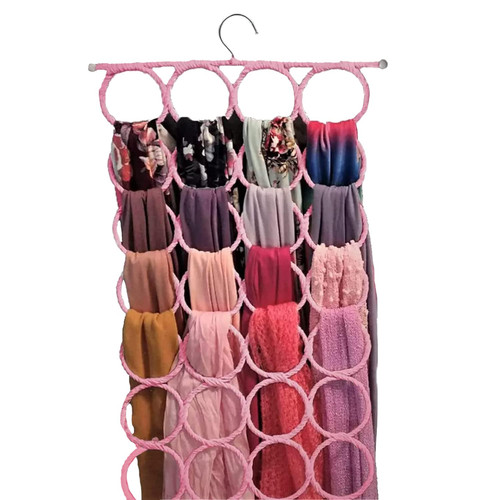 Scarf Hanger ~ Multiple Purpose Holder for Closet ~ Clutter Removing and Spac...