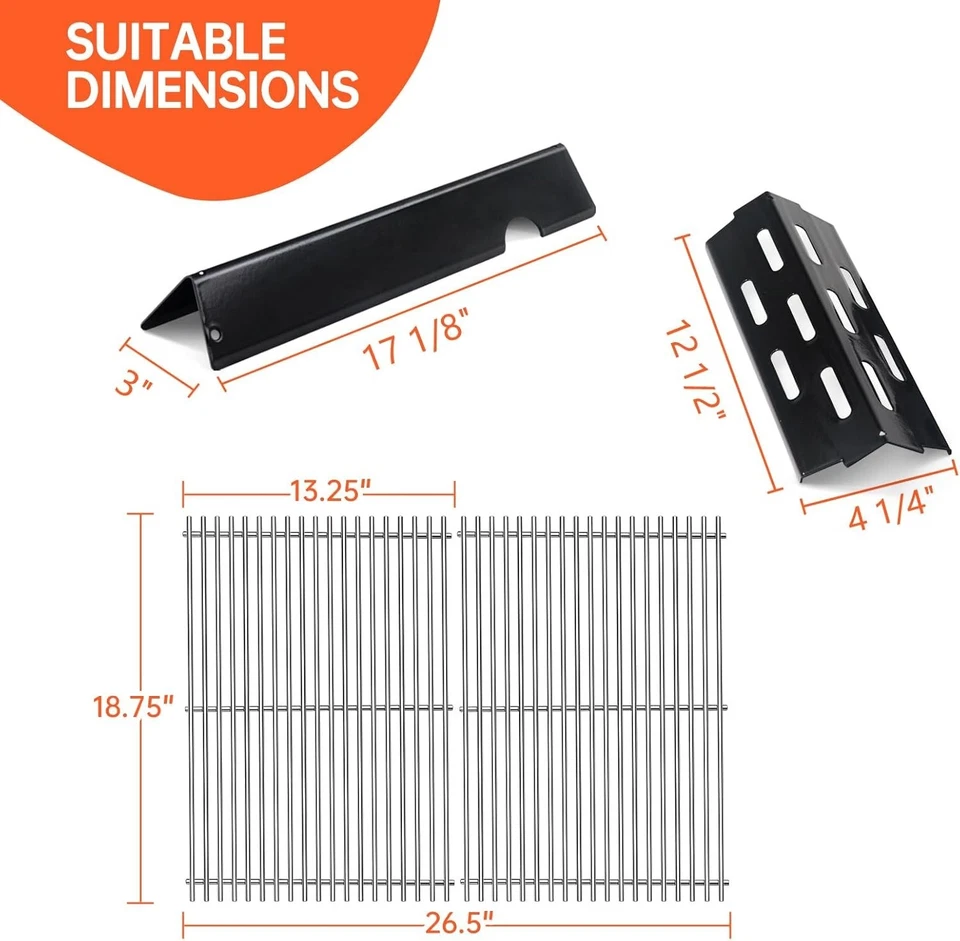 Placas térmicas de barra saborizante parrilla esmaltada en porcelana con acero inoxidable de 9 mm... Foto 2 de 4