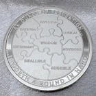 Chautauqua Silver Works "Ounce of Prevention" 1oz .999 Silver Round #0077! [F6]