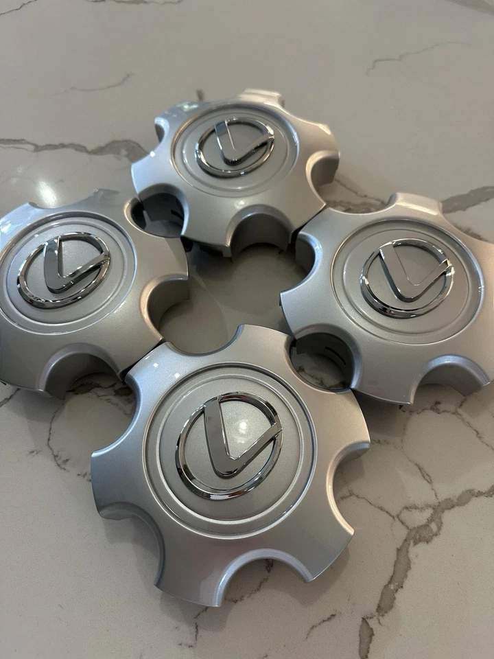 4x Lexus GX470 2003-2009 Wheel Center Hub Caps rim 42603-60520 74167A - Image 3 of 4