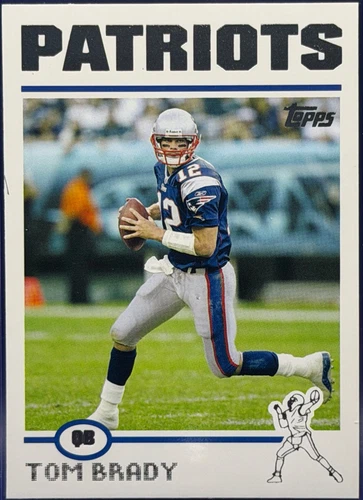2004 Topps #275 Tom Brady New England Patriots HOF QB - NM-MT (2)