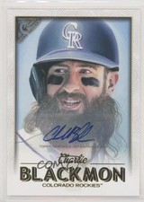 2018 Topps Gallery Auto Charlie Blackmon #146 Auto 8yu
