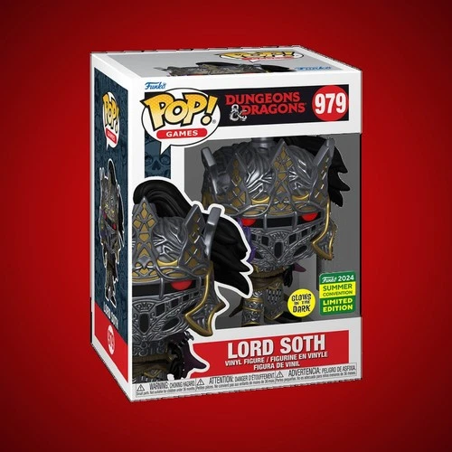 Dungeons & Dragons Lord Sloth Glow 2024 Summer Convention Exclusive Funko Pop