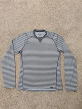 Patagonia Capilene Midweight Base Layer Shirt Mens XS Gray