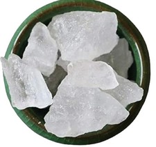 Piedra de aluminio natural blanco aluminio cristal roca para desodorante cuidado de la piel y curación