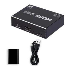 HDMI-Compatible Splitter 4K HDMI Splitter 1 In 3 Out 1x3 Adapter 4 Ports