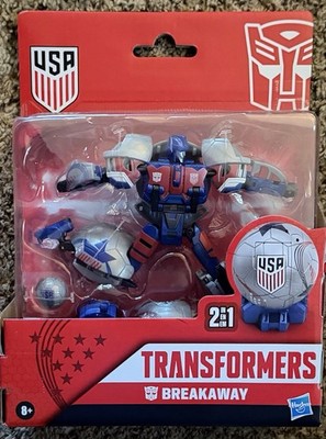 Transformers USA Soccer Breakaway SEALED Hasbro Collaborative Generations