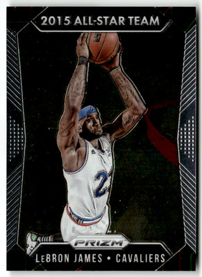 2015-16 Panini Prizm NBA Basketball No. 352 LeBron James All-Star Team