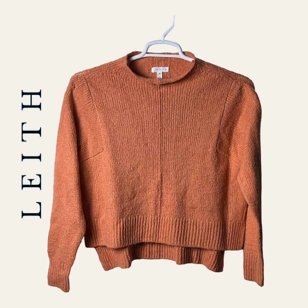 WOMEN’S LEITH SWEATER SIZE XSMALL LIGHT CORAL IN … - image 1