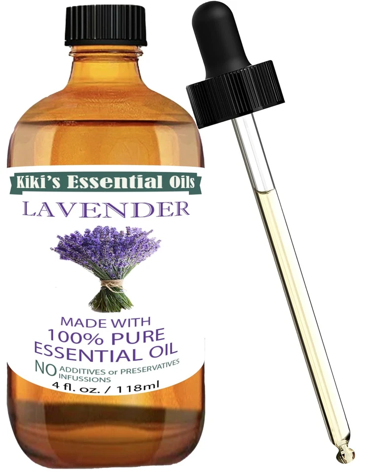 Aceite esencial de lavanda 4 oz - 100 % puro y natural (36 unidades) Foto 2 de 4